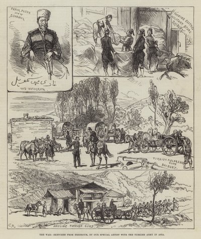 Krigen, skitser fra Erzeroum af Sir John Charles Robinson