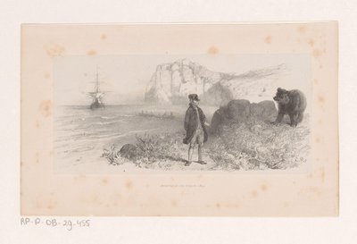 Baron von Munchausen med øl af Charles Rochussen