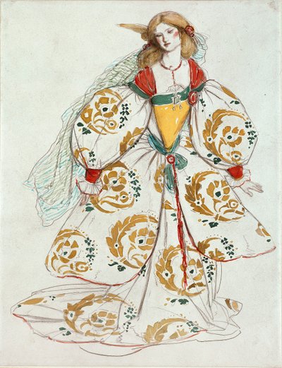 Kostumedesign, c1850-1880 af Charles S Ricketts