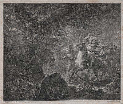 William Tell ved Kuessnacht, 1820. af Charles Samuel Girardet