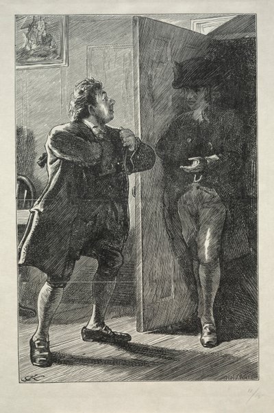 En skuespillers ferie, 1867. af Charles Samuel Keene