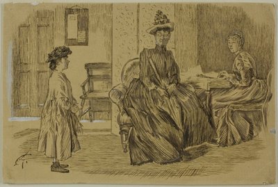 Hos Arbejdsformidlingen af Charles Samuel Keene