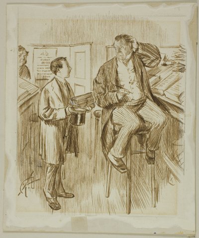 For tredje gang at spørge af Charles Samuel Keene