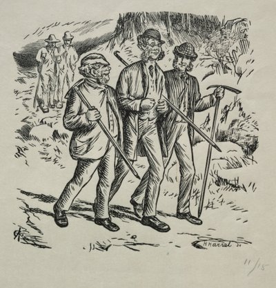De tre navne, 1869. af Charles Samuel Keene