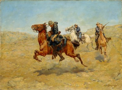 My Bunkie, 1899 af Charles Schreyvogel