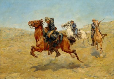 My Bunkie, færdig i 1899. af Charles Schreyvogel
