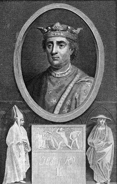 Henrik II, konge af England, 1788. af Charles Sherwin