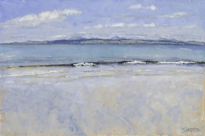En mørk bølge, 2017 (olie på lærred) af Charles Simpson