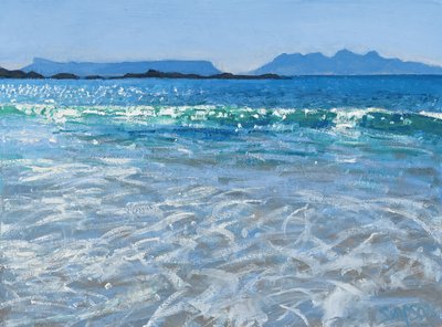April Day, 2014 (olie på lærred) af Charles Simpson