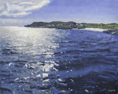 Iona Light, 2017 (olie på lærred) af Charles Simpson
