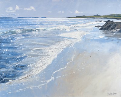 South, Iona Abbey, 2013 (olie på lærred) af Charles Simpson