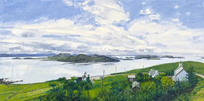 Summer Isles, 2011 (olie på lærred) af Charles Simpson