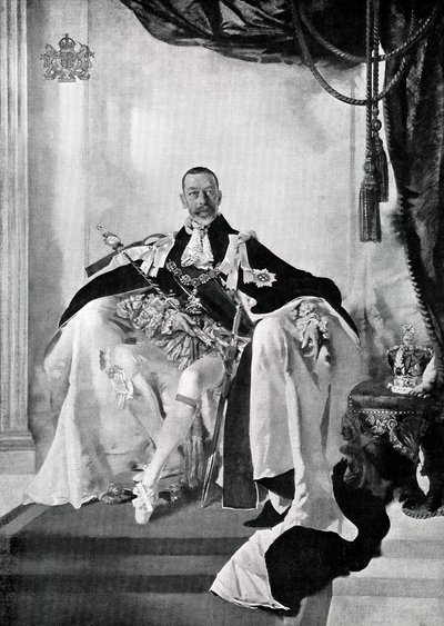 George V, 1924 af Charles Sims