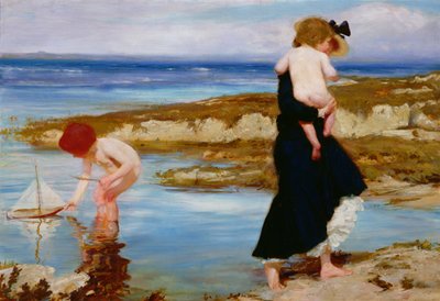 Vandbørn, 1903 af Charles Sims