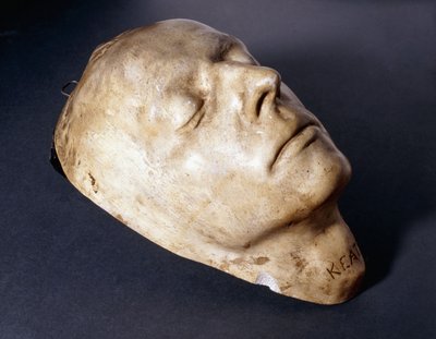 Dødsmaske, c.1886-1891 af Charles Smith