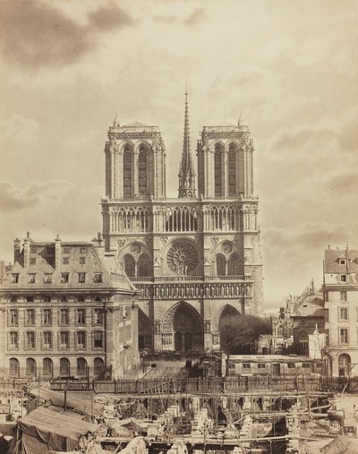 Notre Dame de Paris, begyndelsen af ​​1860