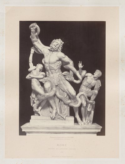 Rom: Laocoon Group (Vatikanet) af Charles Soulier