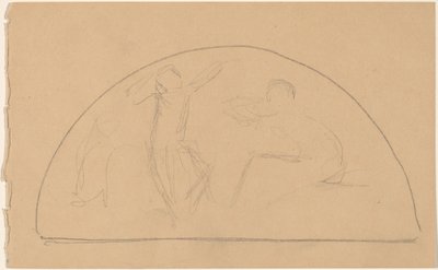 Studer for en Lunette af Charles Sprague Pearce