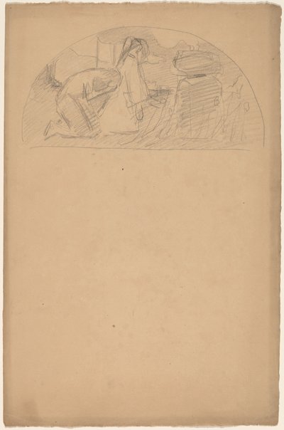 Studer for en Lunette af Charles Sprague Pearce