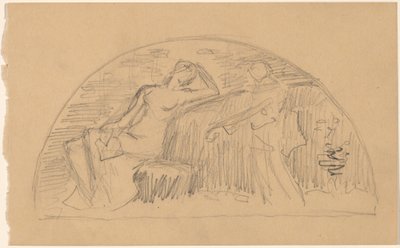 Studer for en Lunette af Charles Sprague Pearce
