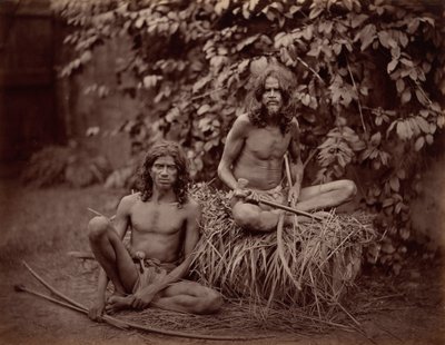 Veddahs, ca. 1870 (foto) af Charles T Scowen & Co