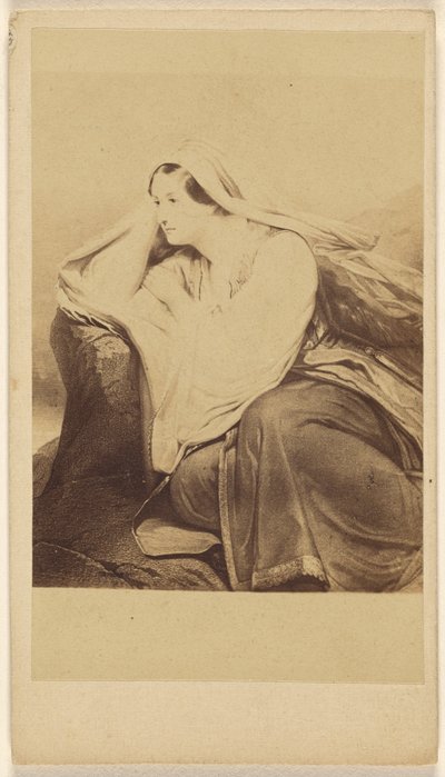 Medora. Ary Scheffer. Leprix. [kopi af et maleri] af Charles Taber and Co.