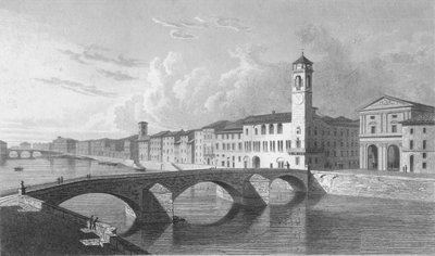 Pisa, 1818. af Charles Theodosius Heath
