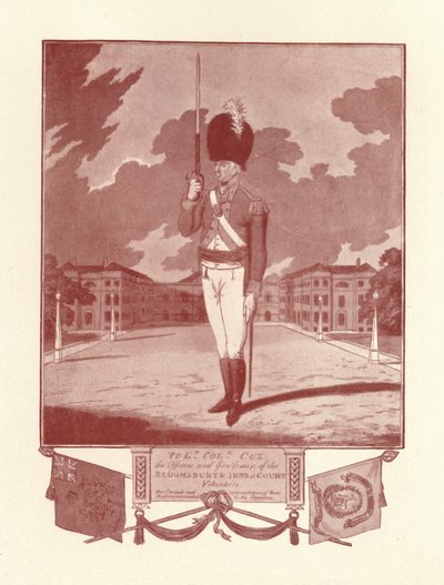 Officerer og Gentlemen fra Bloomsbury & Inns of Court Volunteers, 1780-1820, 1909. af Charles Tomkins