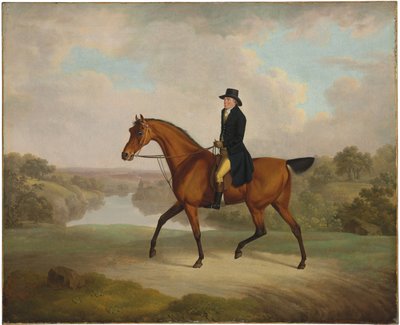 William Yates, Esq., fra Springside, på sin yndlings roadster af Charles Towne