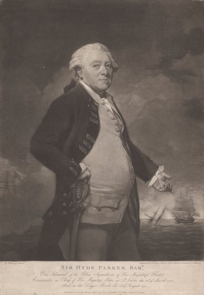 Sir Hyde Parker af Charles Townley