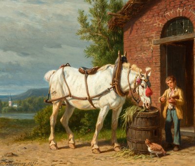 Charles-Philogène Tschaggeny - Resten af Charles Tschaggeny