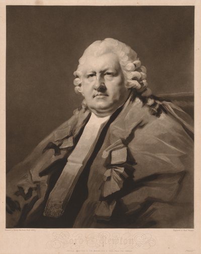 Lord Newton, 1814. af Charles Turner