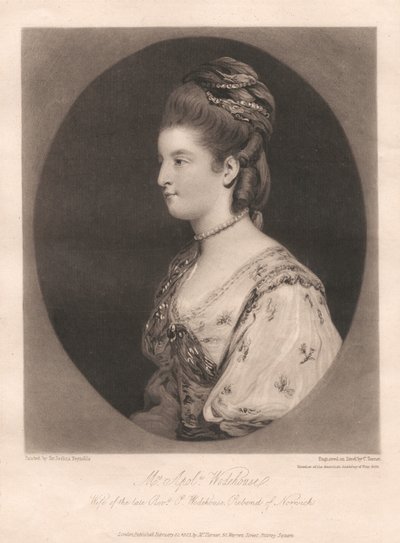 Fru Apollonia Wodehouse af Charles Turner
