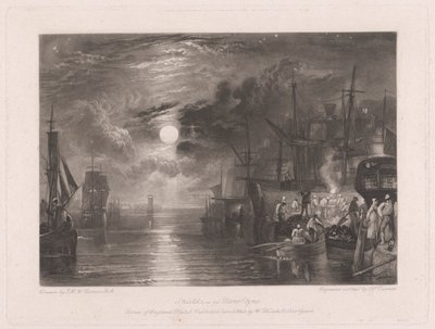 Shields, ved floden Tyne af Charles Turner