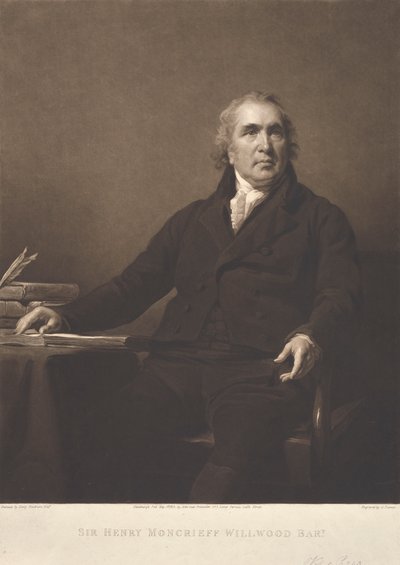 Sir Henry Moncrieff Willwood af Charles Turner