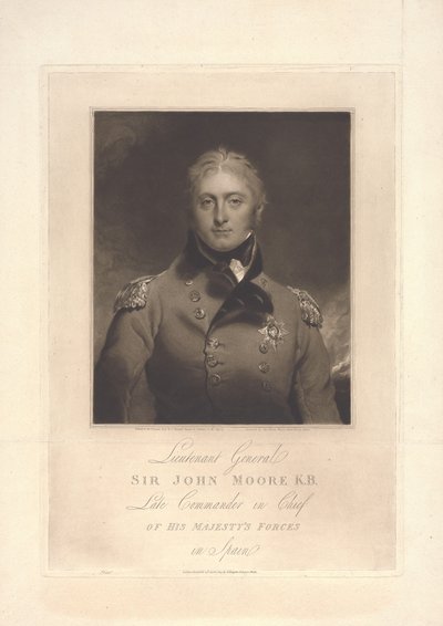 Sir John Moore af Charles Turner