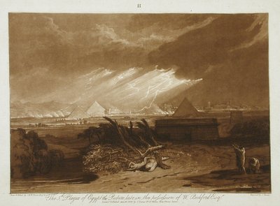 Den femte plage i Egypten af Charles Turner