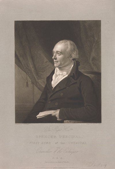 Den rigtige ærede Spencer Perceval af Charles Turner
