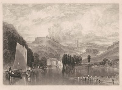 Totnes, ved floden Dart af Charles Turner