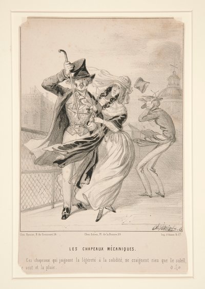 Mekaniske hatte af Charles Vernier