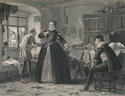 The Ladys Tailor King Henry IV - Anden del, c1870 af Charles W. Sharpe