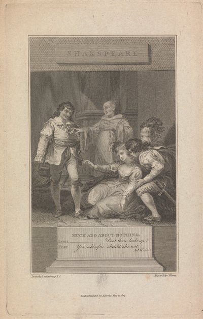 Much Ado... Act IV, Sc. 1 af Charles Warren