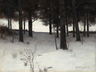 Skov om vinteren af Charles Warren Eaton
