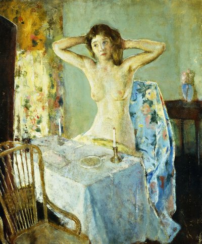 Sminkebordet af Charles Webster Hawthorne