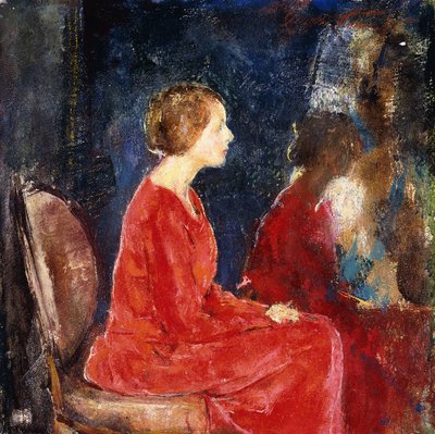 Den røde kjole af Charles Webster Hawthorne