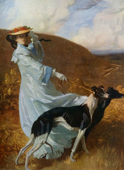 Diana af Uplands, c1903-1904, 1912. af Charles Wellington Furse