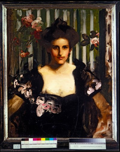 Portræt af en dame (maleri) af Charles Wellington Furse