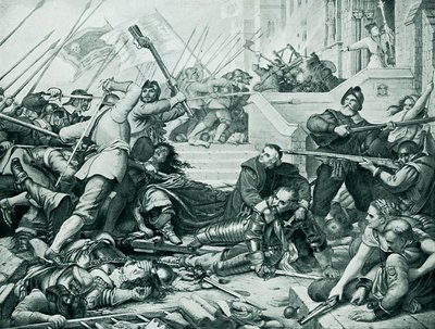 Forsvaret af Basing House af Charles West Cope