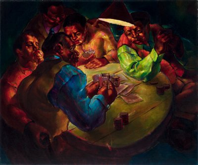 Kortspillere af Charles White