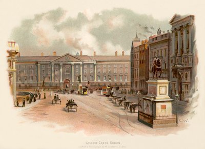 College Green, Dublin af Charles Wilkinson